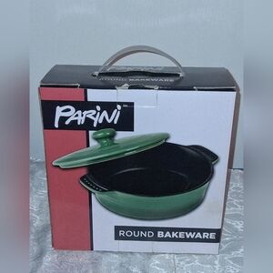 Parini Bakeware Non Stick 1.5 qt Lidded Casserole Dish